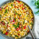 Salade de maïs grillé