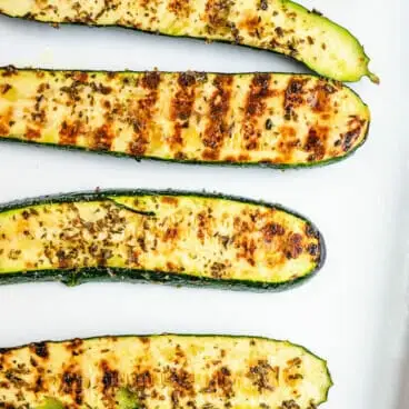 Courgettes grillées