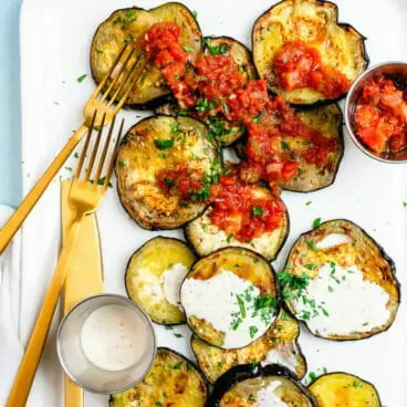 Aubergines grillées