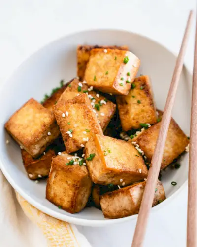 Tofu poêlé