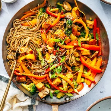 Sauté végétalien