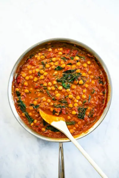 Ricetta al curry di ceci