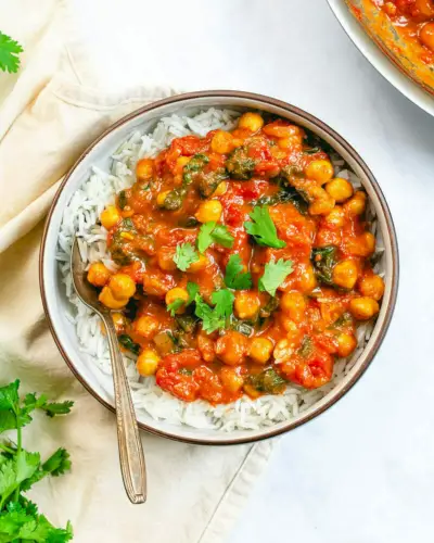 Curry di ceci facile