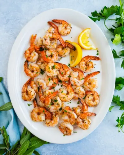 Crevettes grillées