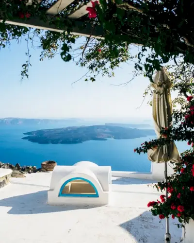 řecké nachos | fotografie Santorini Řecko