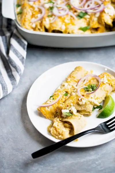 Enchiladas vegetarianas