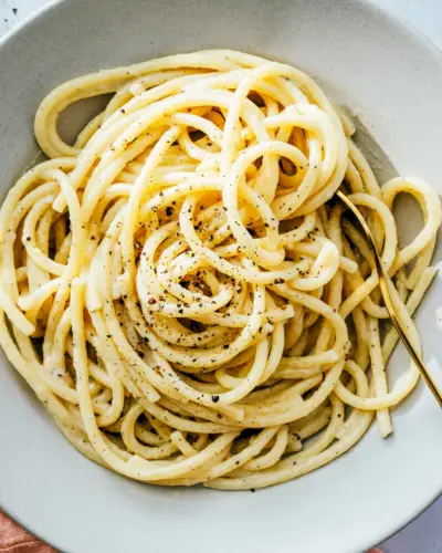 Cacio e pepe recept