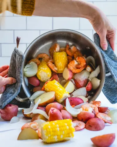 Wie man Garnelen zum Kochen bringt