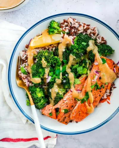 Rezept für eine Lachsschüssel