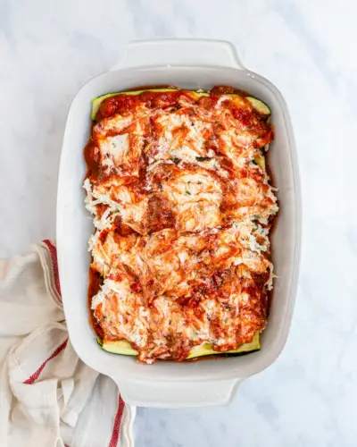 Zucchini lasagna
