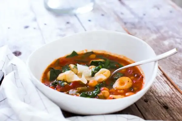 Talianska polievka | Talianska zeleninová polievka | Gnocchi polievka
