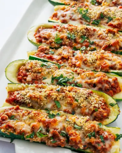 Barchette di zucchine