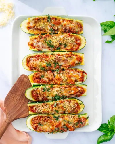 Barchette di zucchine