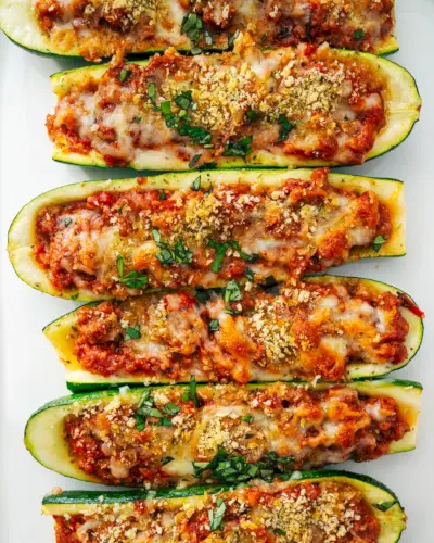 Barchette di zucchine