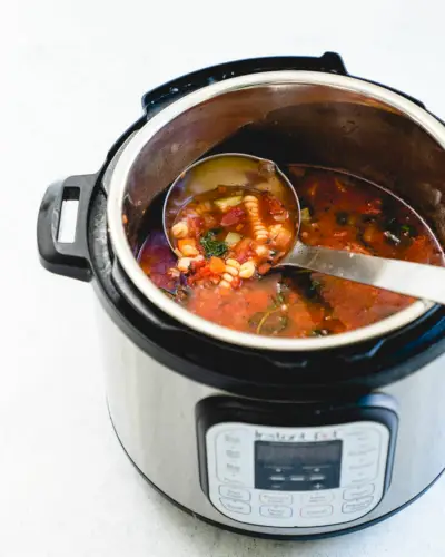 Minestrone instantâneo