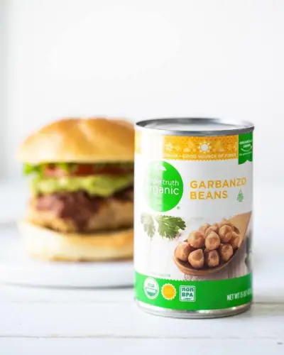 Burger végétarien grillé