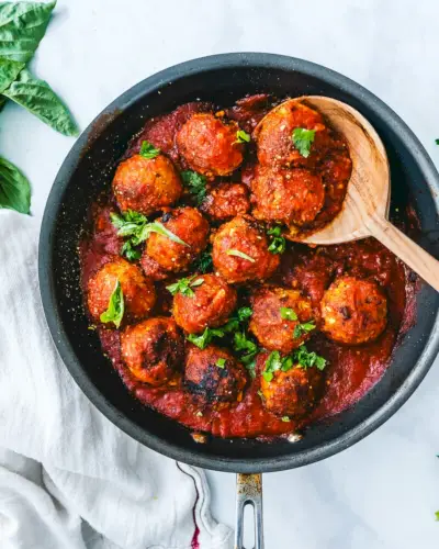 Almôndegas veganas