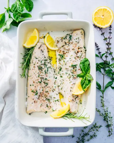 Receita de Truta Assada