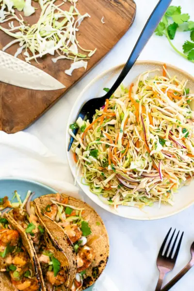 Salada de repolho mexicana