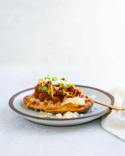Batata assada com pimenta