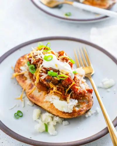 Batata assada com pimenta