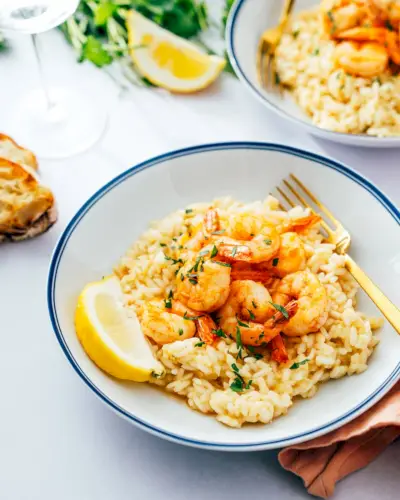 Risoto de Camarão