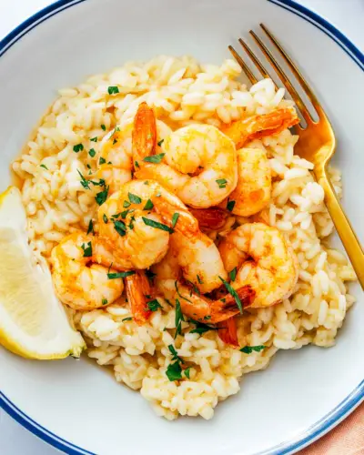 Risoto de Camarão