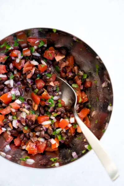 Batata Doce Mexicana | Feijão Preto Pico de Gallo