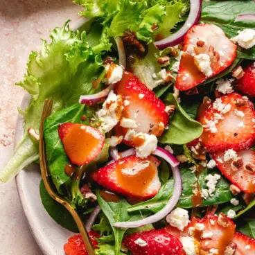 Receita de Salada de Morango