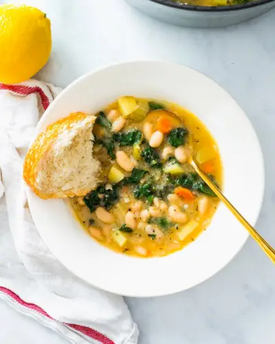 Sopa de Feijão Branco