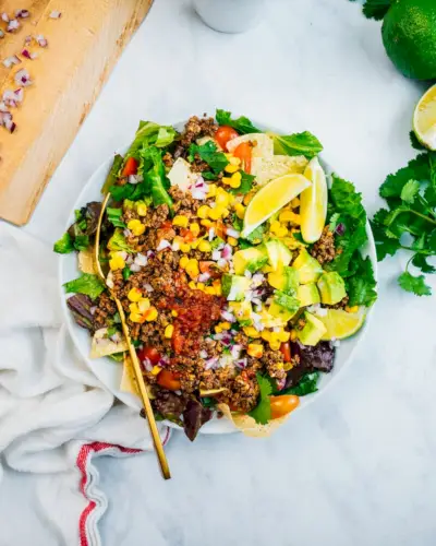 Insalata di tacos vegana