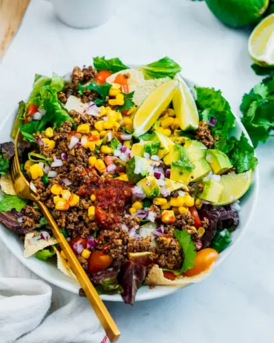 Insalata di tacos vegana