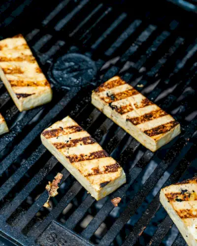 Passo 3: Grelhe o tofu.