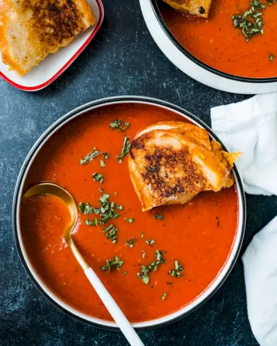 Receita de sopa de tomate