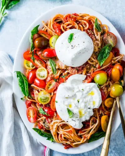 Macarrão Burrata