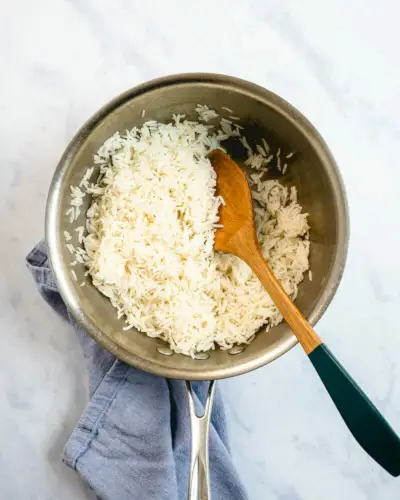 Como cozinhar arroz basmati