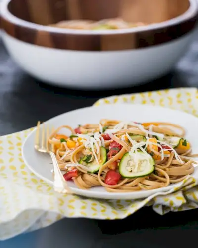 Zeleninový linguine
