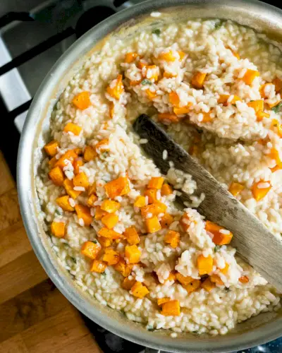 Risoto de abóbora