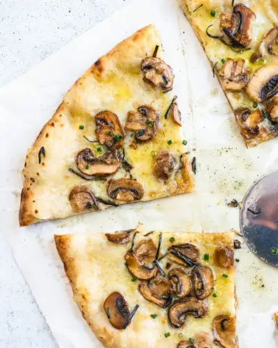 Pizza aux truffes