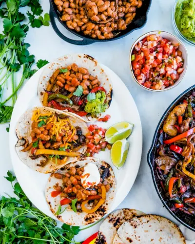 Vegetais fajita