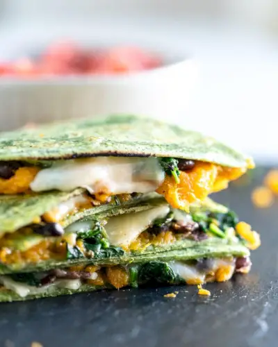Recept na zeleninovú quesadillu | nápady na zdravú večeru pre deti | Sladká zemiaková quesadilla | Špenátová quesadilla | Zdravá quesadilla