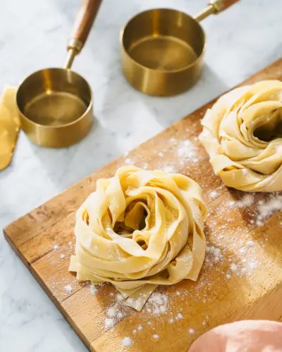 Čerstvé tagliatelle