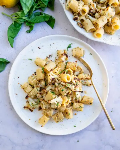 Macarrão de couve-flor
