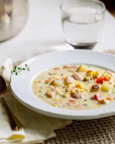 Sopa de Batata e Milho | Sopa saudável