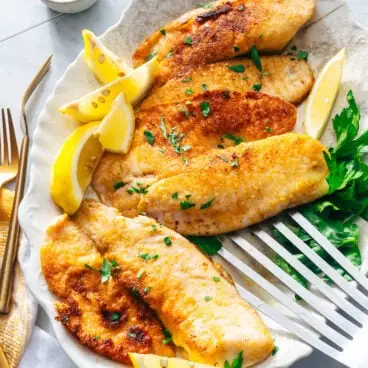 Vyprážaná tilapia