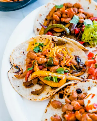 Fajitas vegetarianas