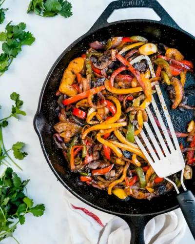 Fajitas vegetarianas