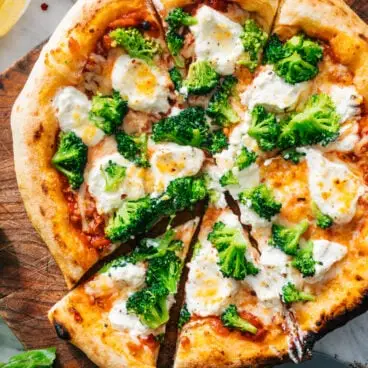 Brokkoli-Pizza
