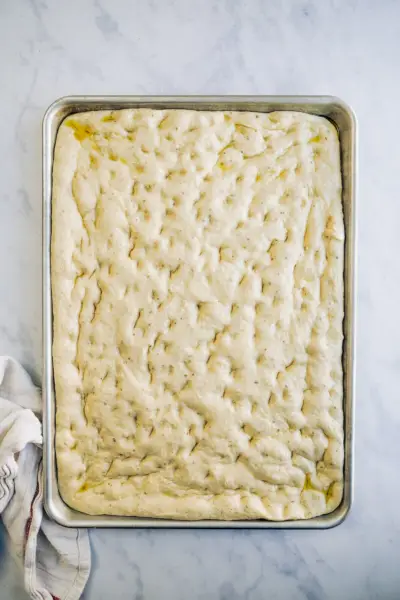 Focaccia pizza