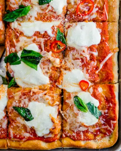 Focaccia pizza